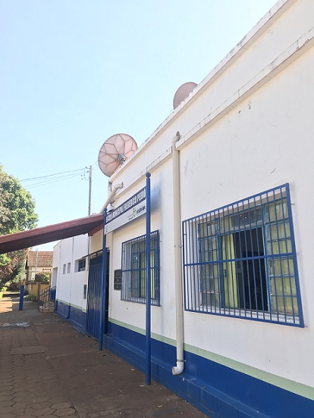 Escola Municipal Frederico Peiró, onde será implantado sistema de captação da água da chuva