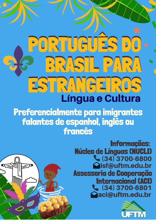 Planejamento de Aulas - Curso de Português para Estrangeiros