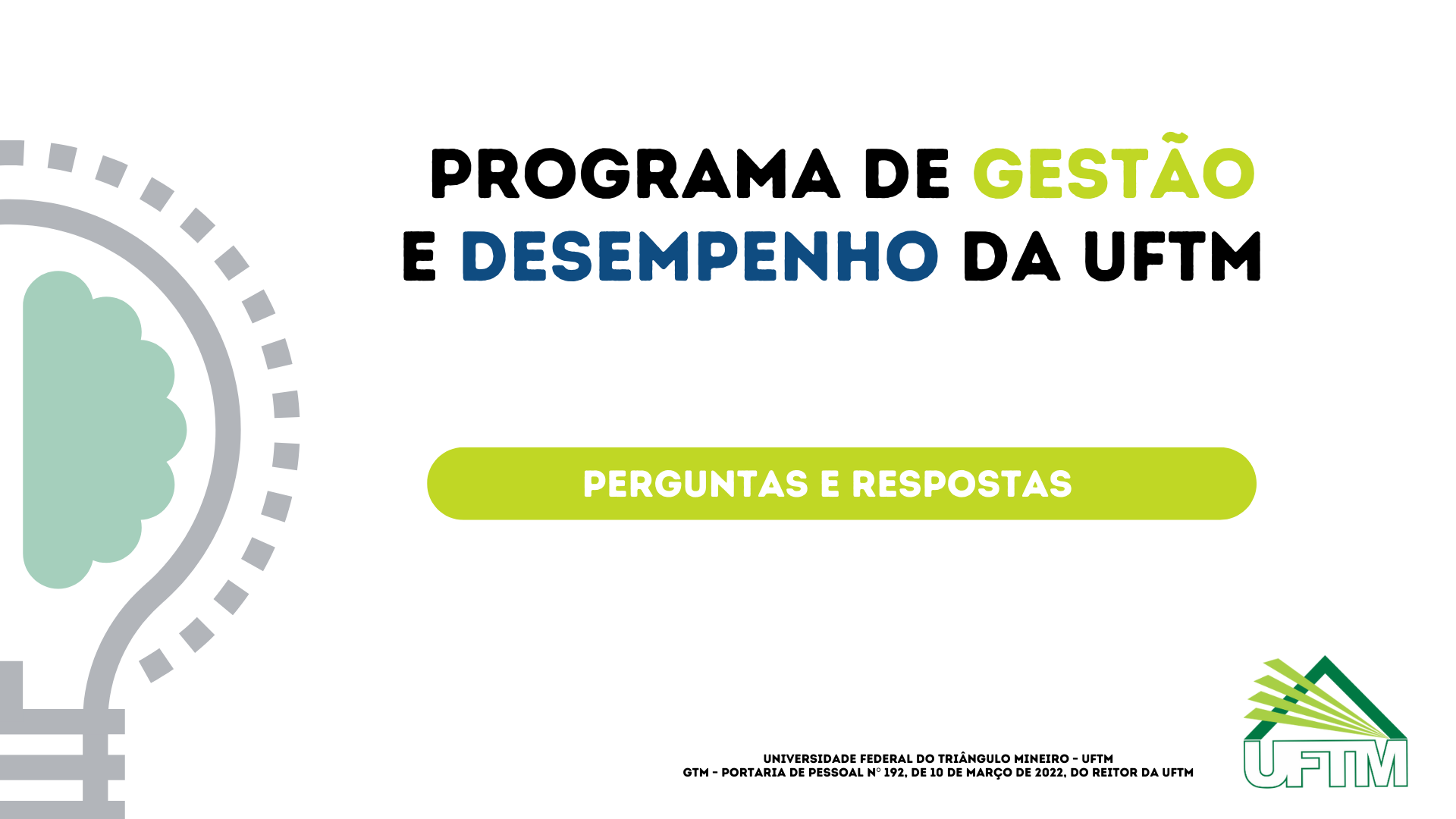 Grupo De Trabalho Divulga Perguntas E Respostas Sobre O Programa De ...