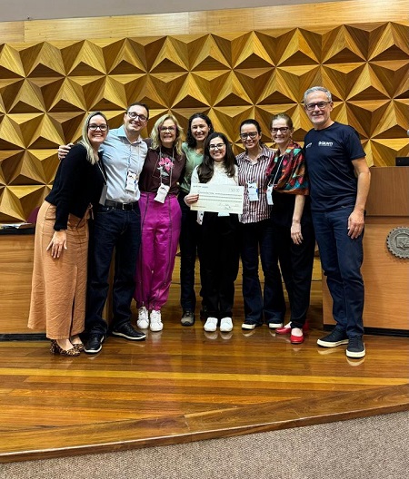 Premiação do Emotatil no Congresso Brasileiro de Psicologia